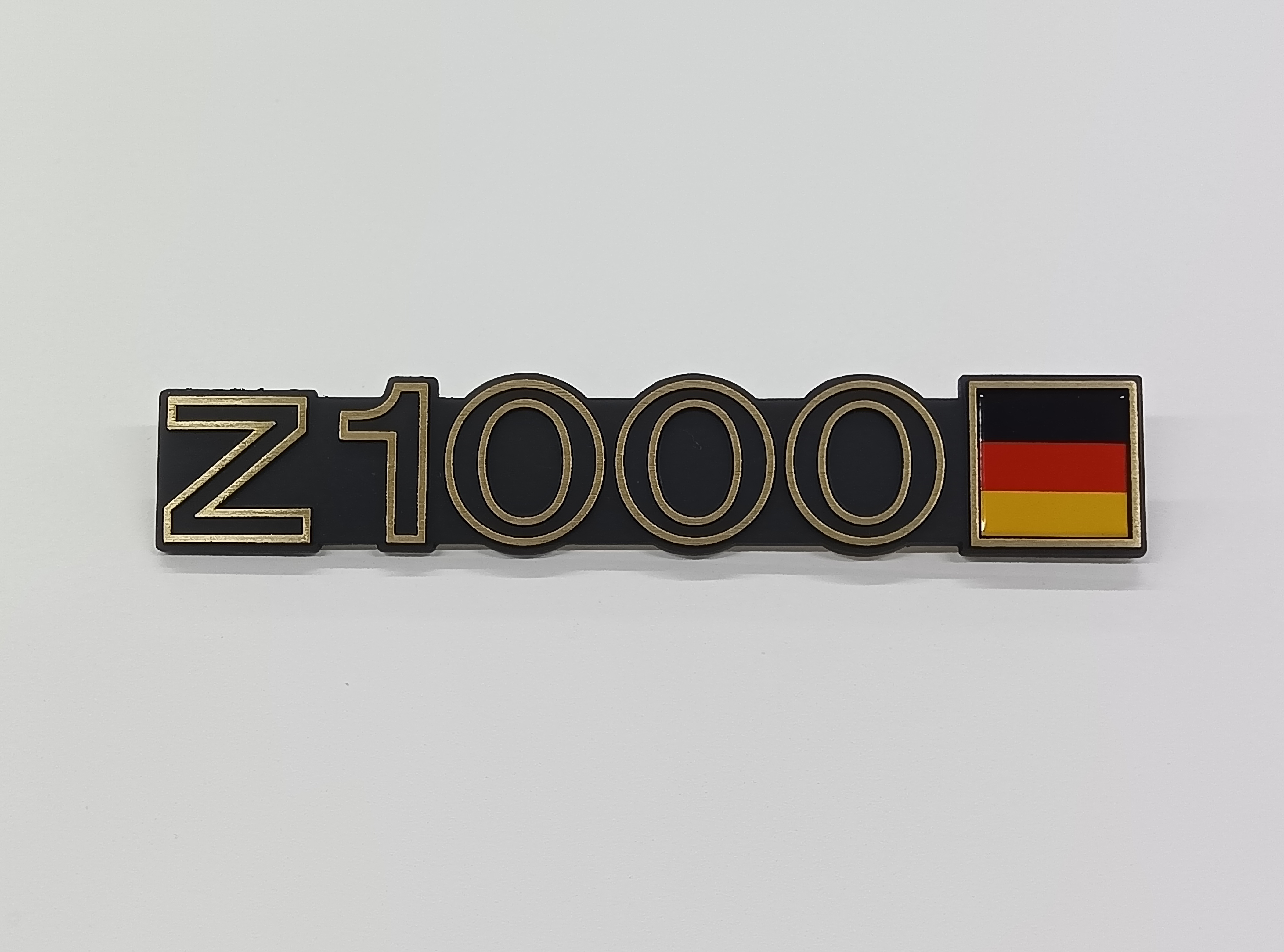 1981年 Z1000 SIDE COVER EMBLEM "ドイツ仕様　Z1000"